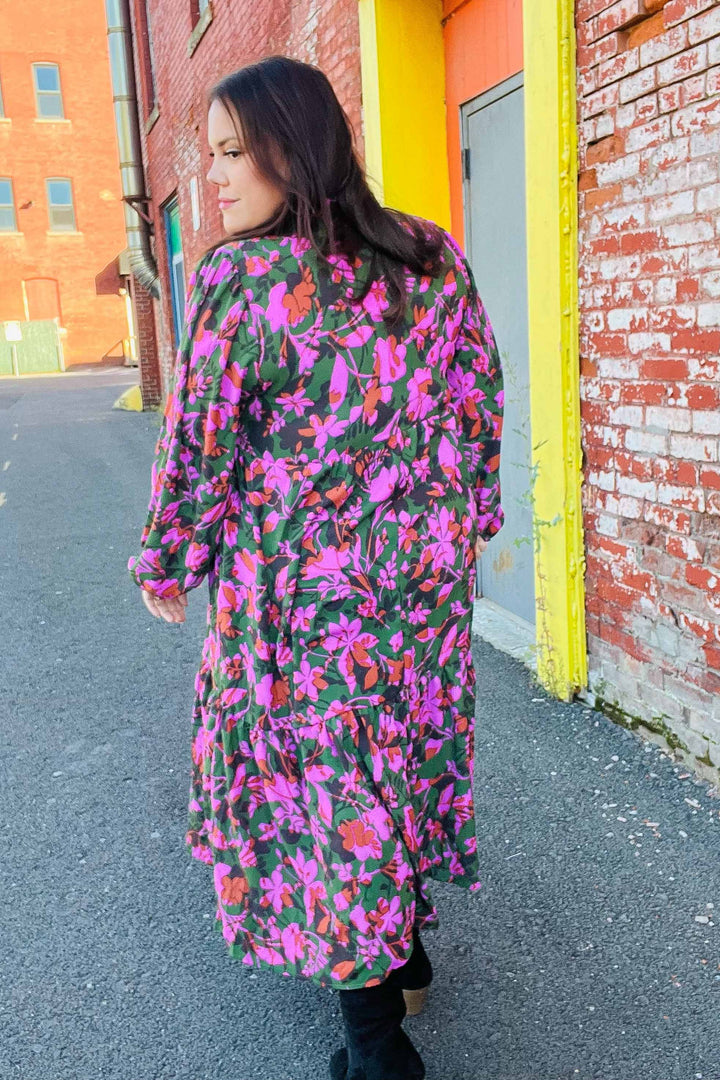 Weekend Stroll Tiered Maxi Dress