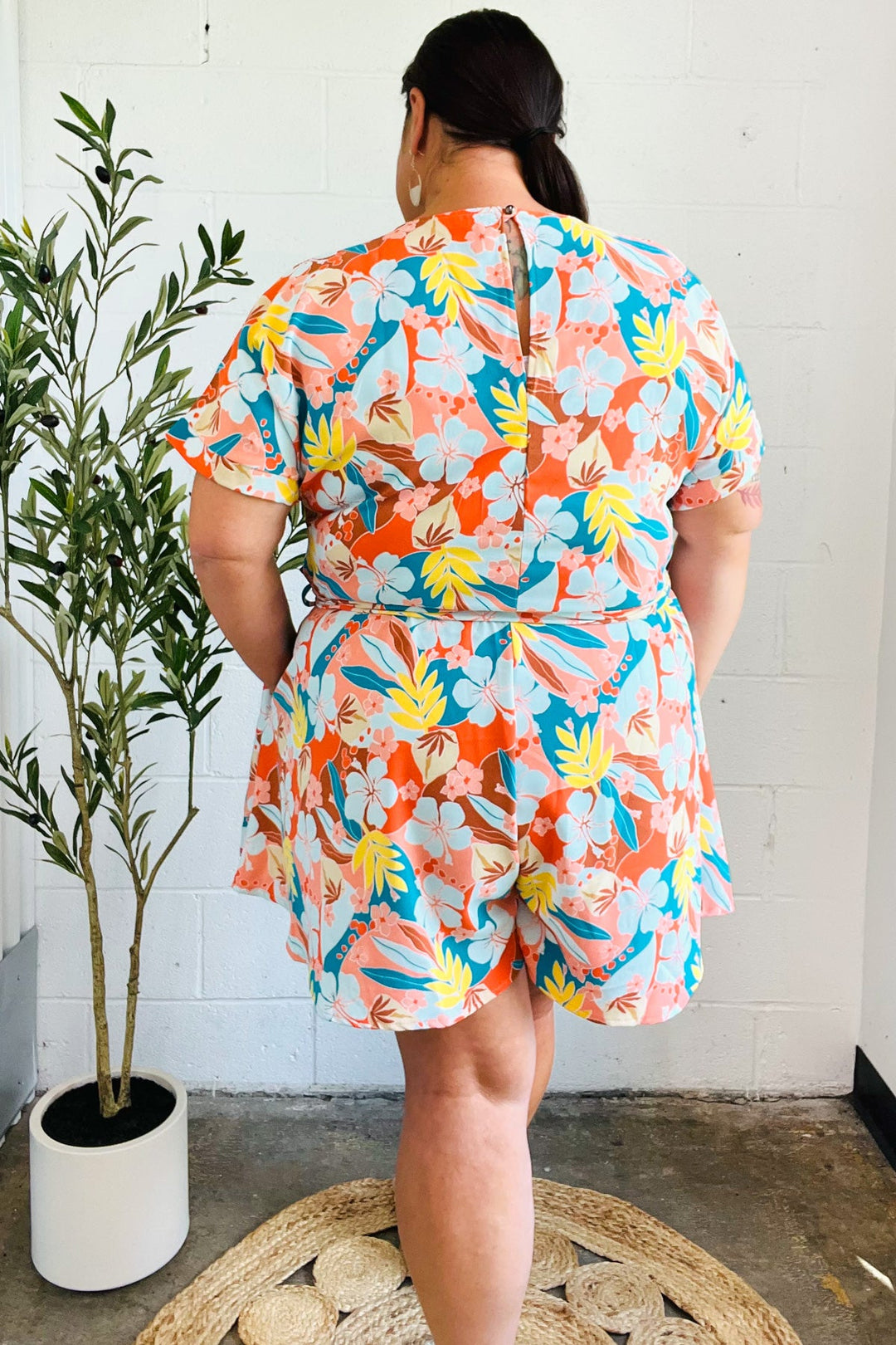 Tropical Vibes - Floral Romper