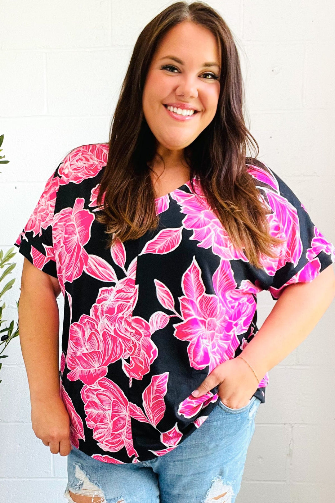 Casual Living - Floral Top
