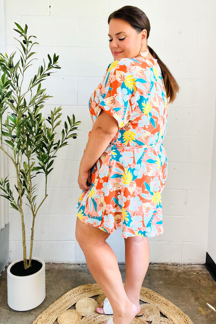 Tropical Vibes - Floral Romper