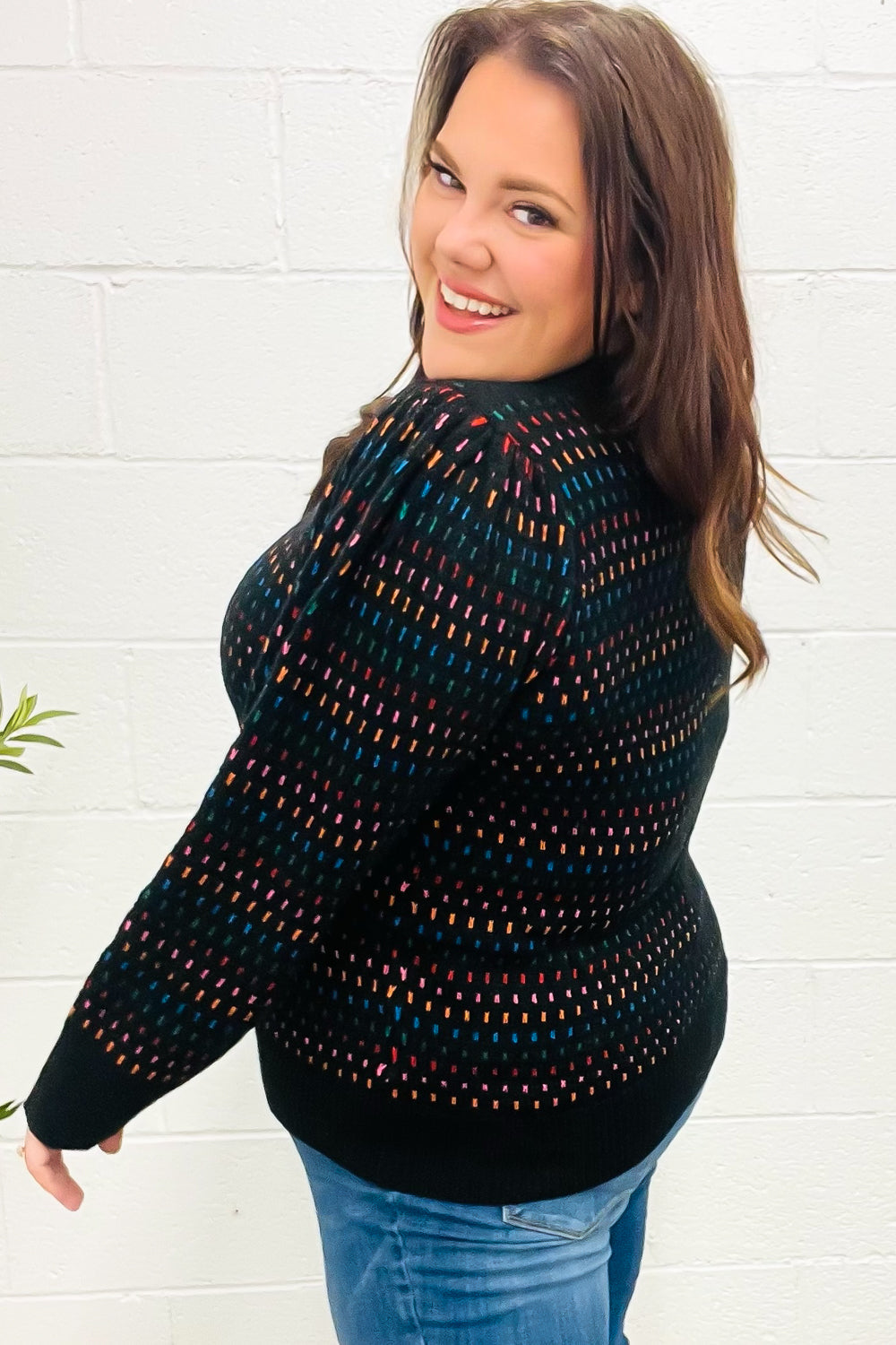 Joyous Times - Jacquard Knit Sweater