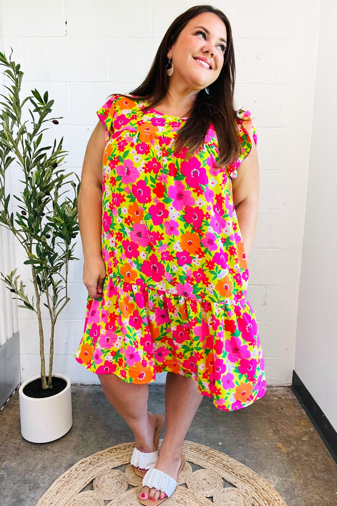 Summer Lovin' Floral Tiered Dress