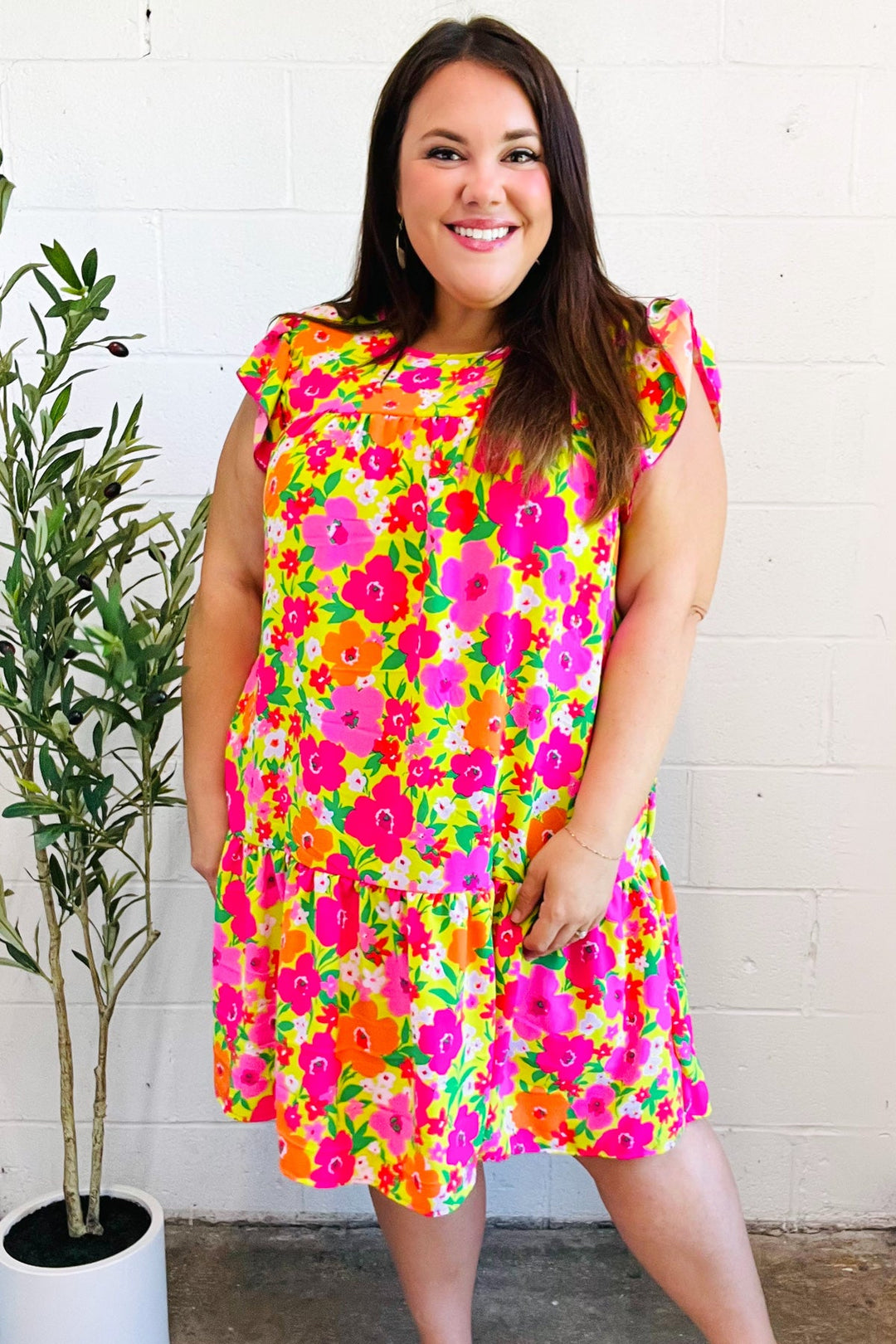 Summer Lovin' Floral Tiered Dress