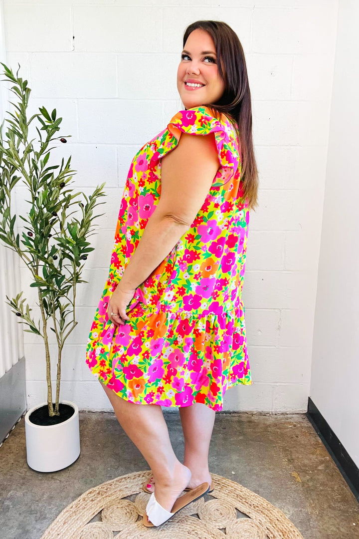 Summer Lovin' Floral Tiered Dress