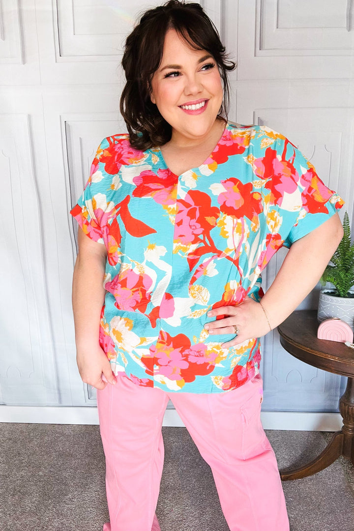 Tropical Paradise Dolman Top