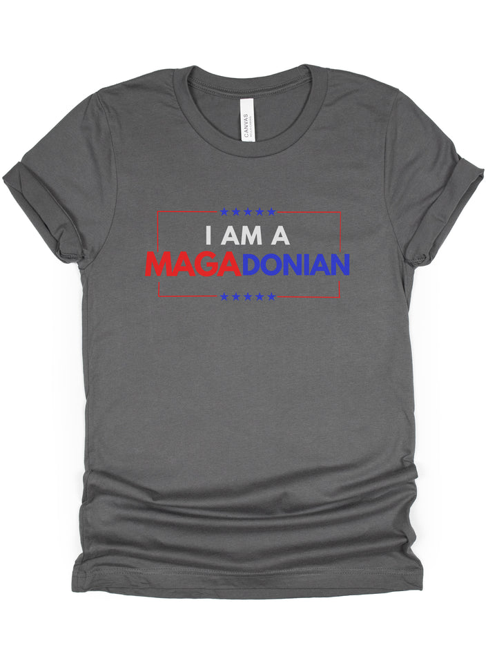 I Am A MAGAdonian - Unisex Crew-Neck Tee