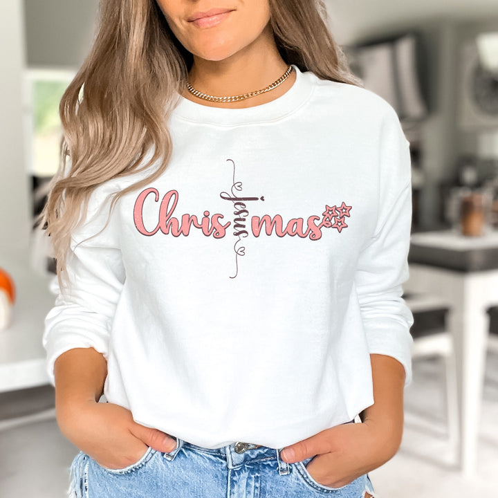 Jesus Is The Reason For Christmas - Unisex Crew-Neck Sweatshirt