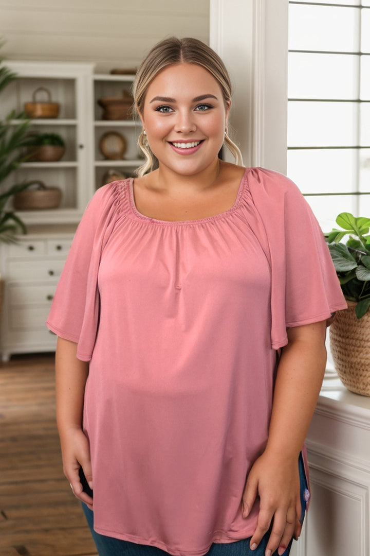 Casual Style - Mauve Top