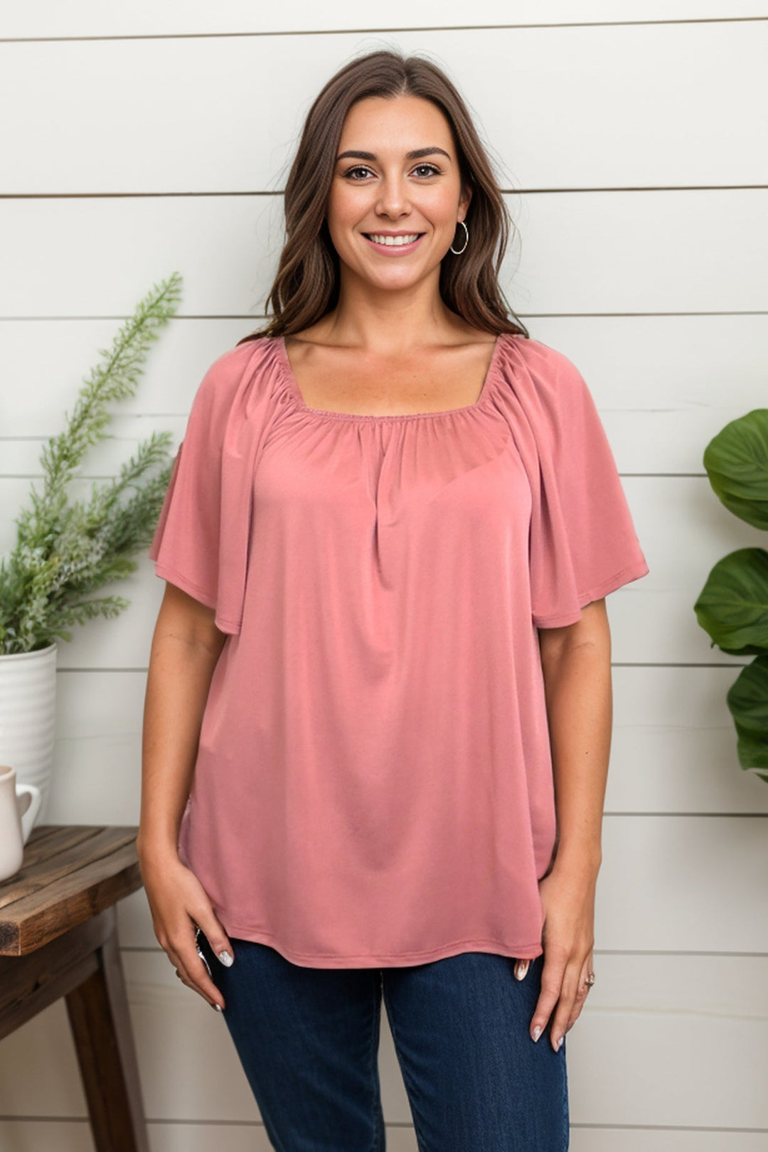 Casual Style - Mauve Top