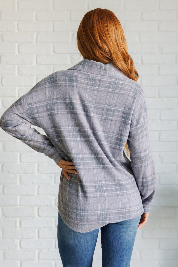 Make A Way - Soft Plaid Shacket