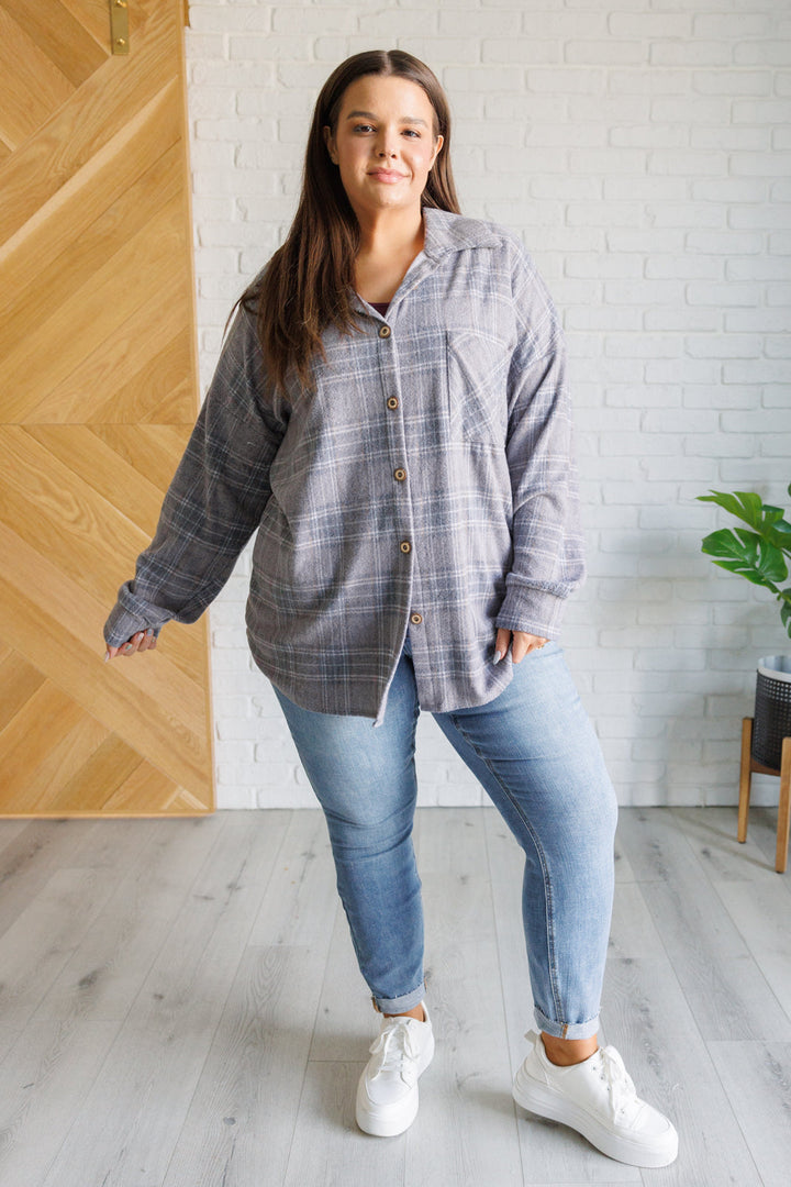 Make A Way - Soft Plaid Shacket