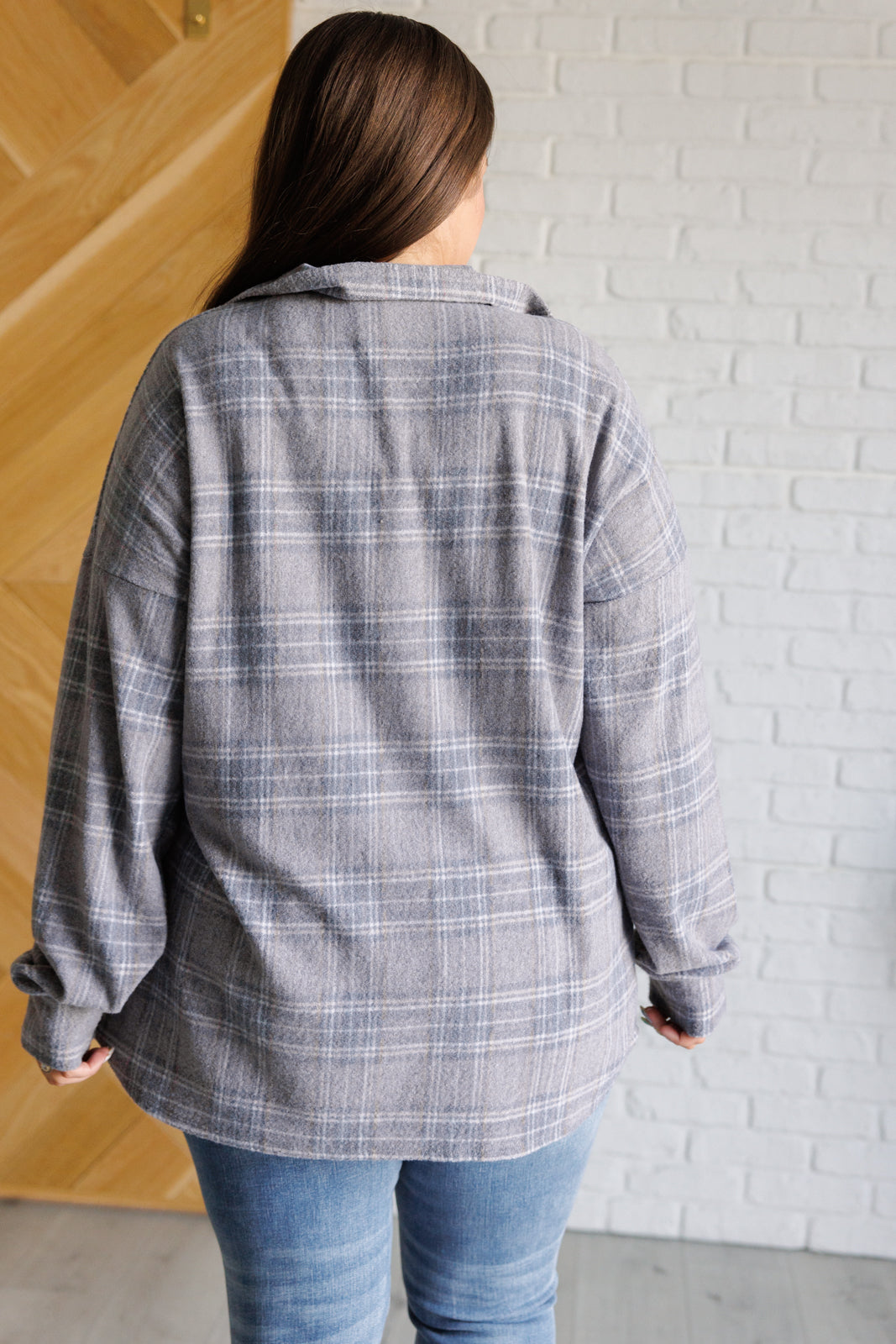 Make A Way - Soft Plaid Shacket