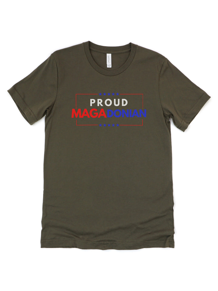 Proud MAGAdonian - Unisex Crew-Neck Tee