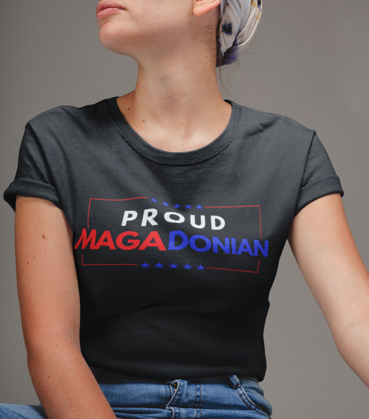 Proud MAGAdonian - Unisex Crew-Neck Tee