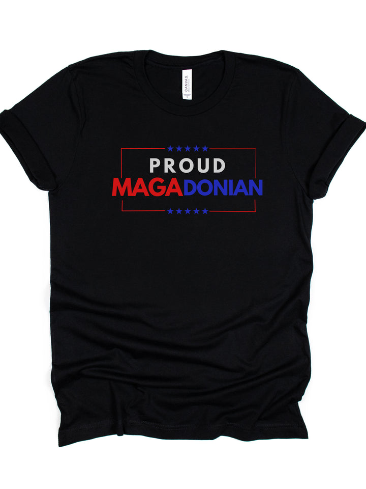 Proud MAGAdonian - Unisex Crew-Neck Tee