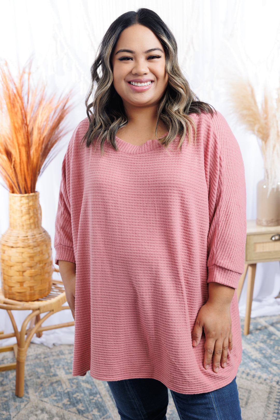 Blushing Cheeks Dolman Top