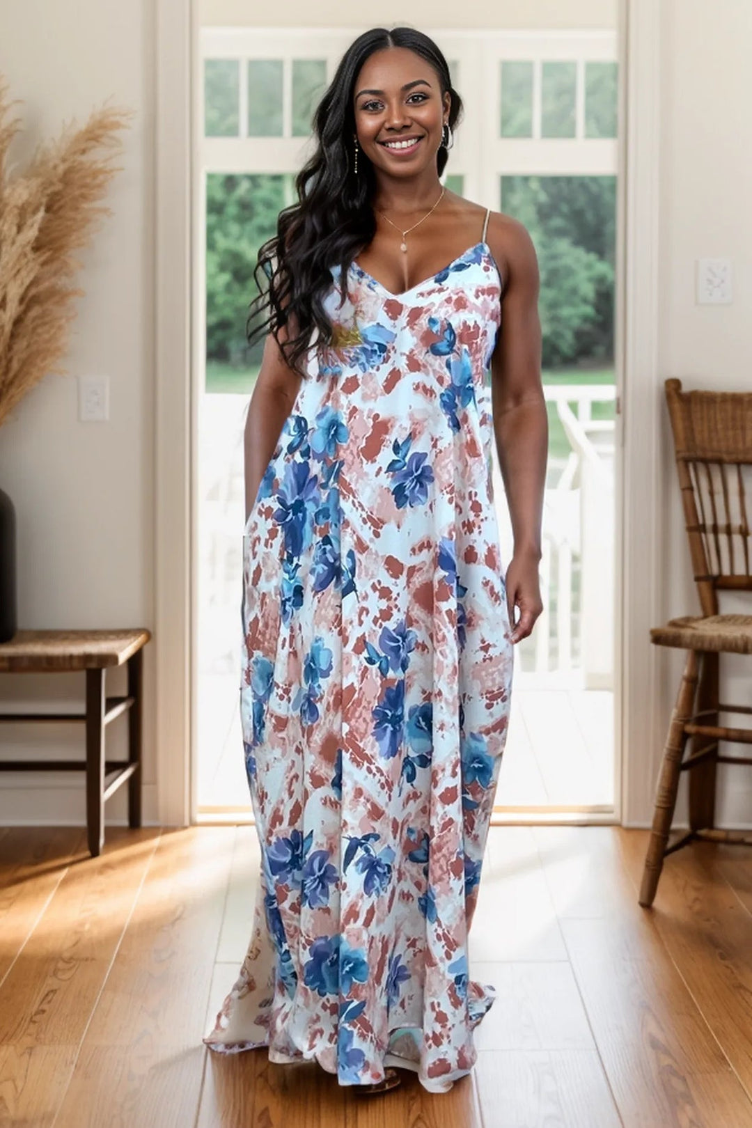 Say It Plain Maxi Dress