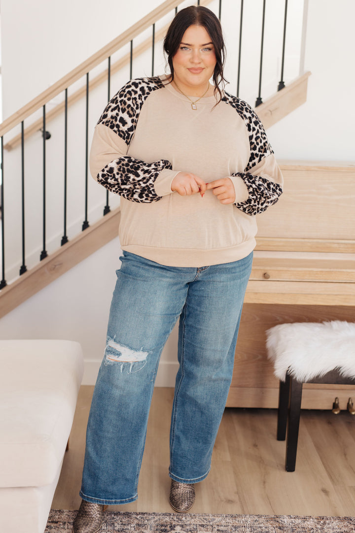 Make Me Safari - Animal-Print Top