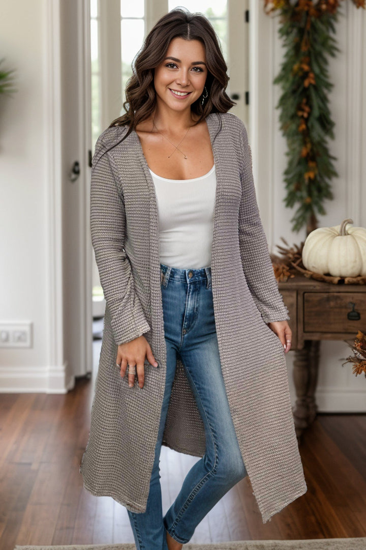 Touch Of Class - Mocha Cardigan