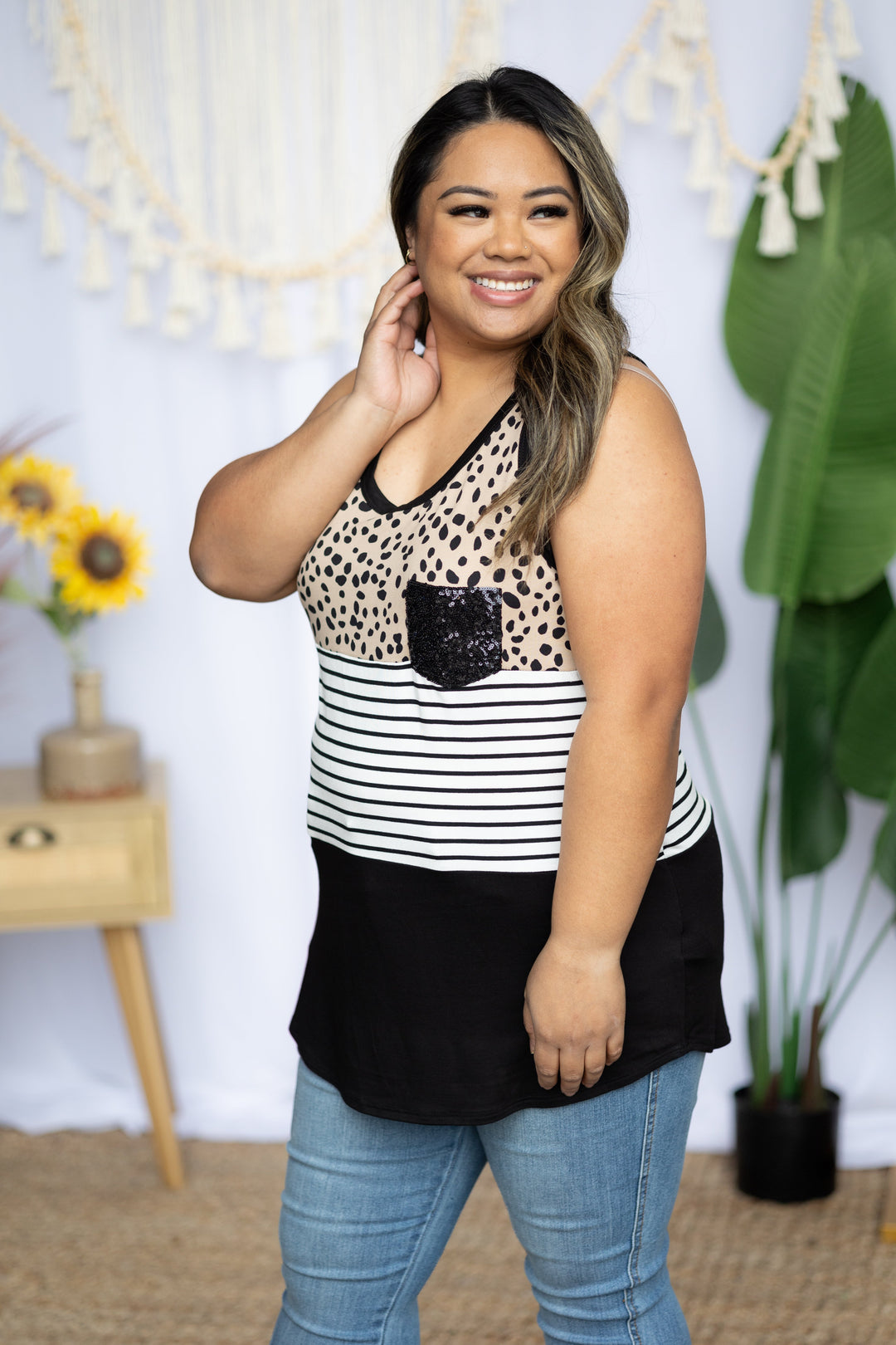 Touch of Glam Sleeveless Top