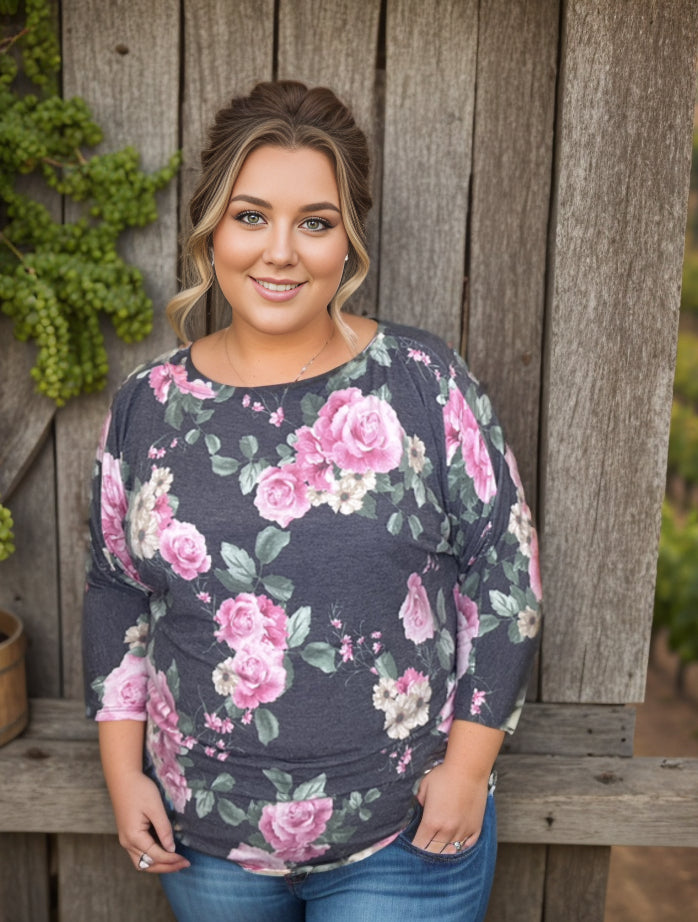 Flourish In Style - Dolman Top