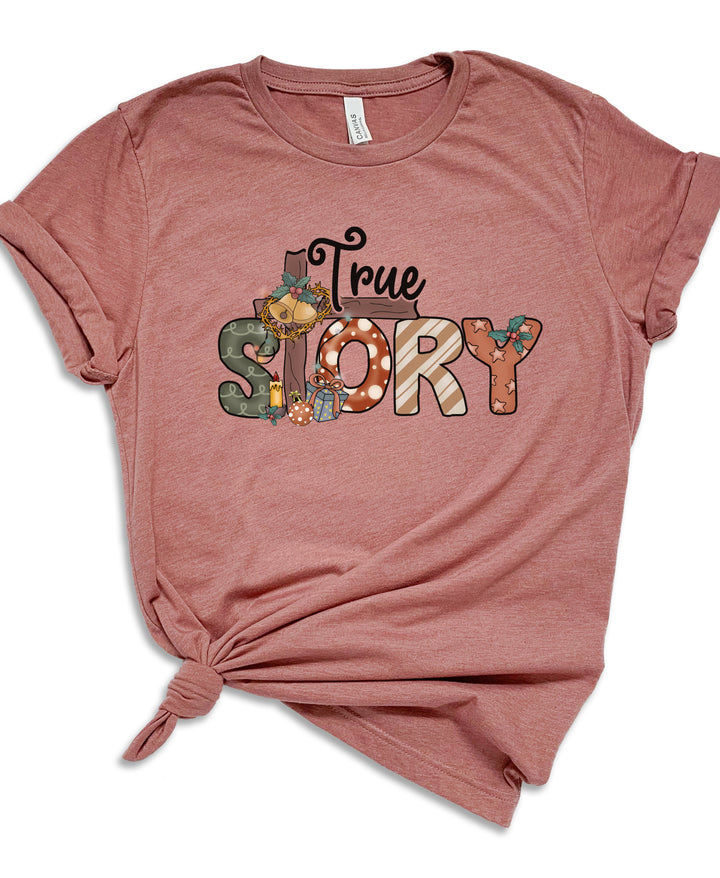 True Story Of Christmas - Unisex Crew-Neck Tee