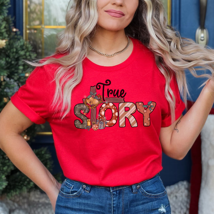 True Story Of Christmas - Unisex Crew-Neck Tee