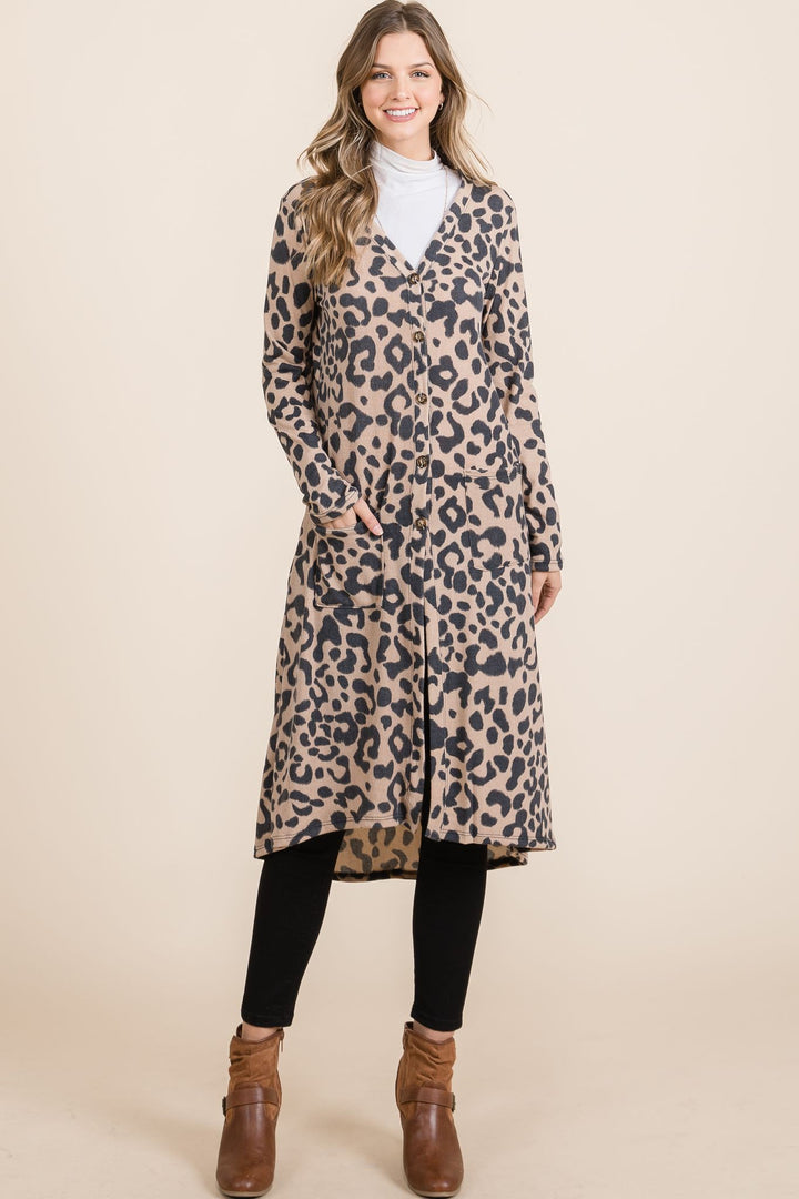 Bold & Striking - Leopard Cardigan