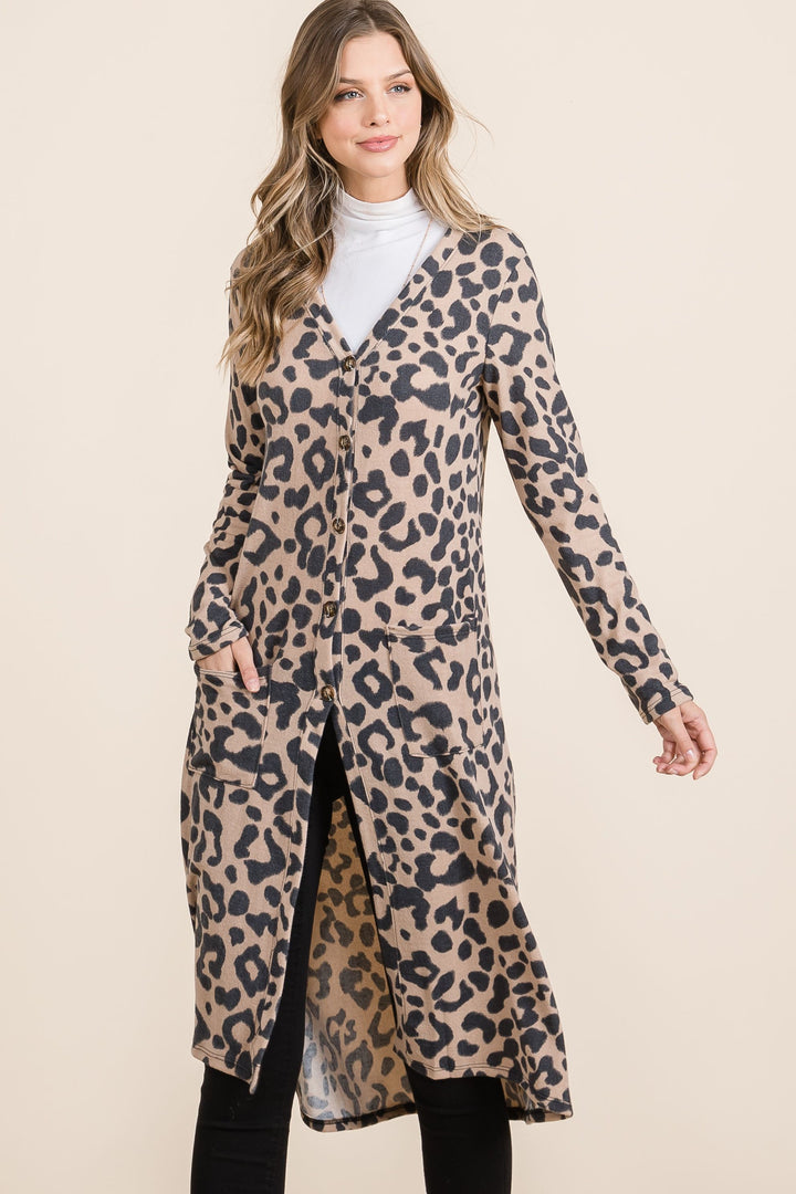 Bold & Striking - Leopard Cardigan