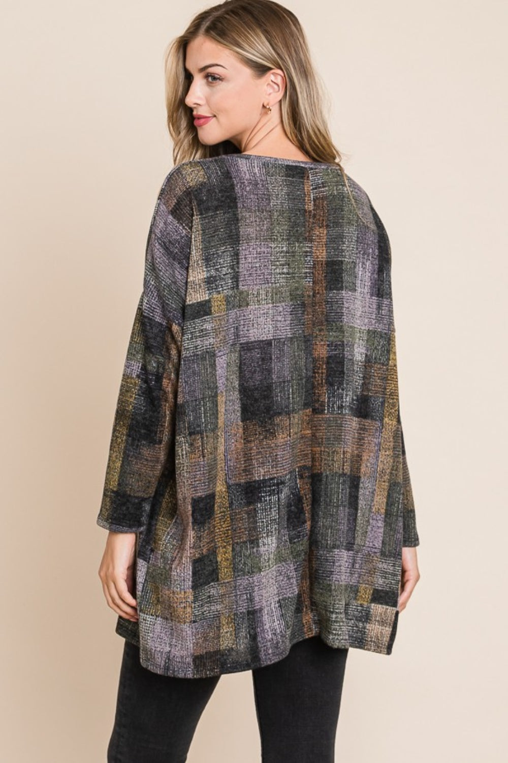 Classic Plaid Tunic Top