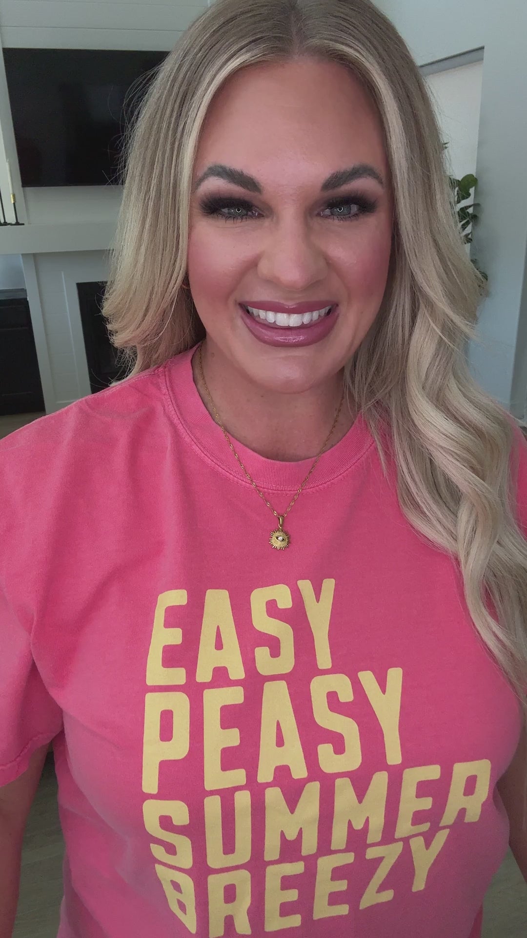 Easy Peasy Summer Breezy Tee