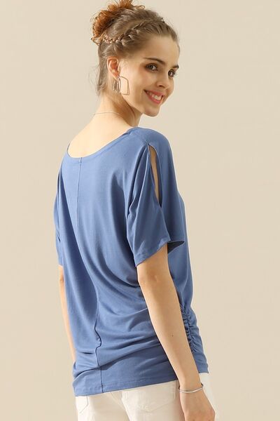 Forever Classic Ruched-Side Top