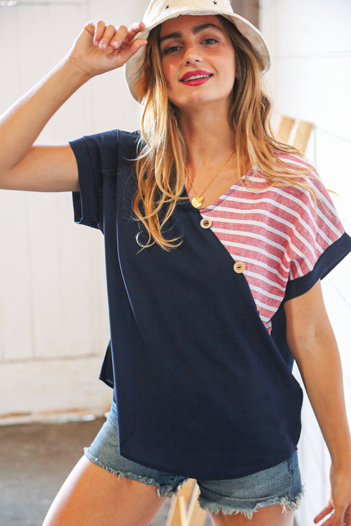 Always a Patriot Dolman Top - Joy & Country