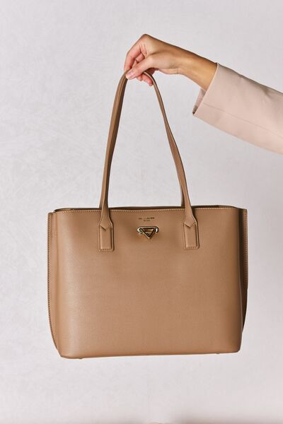 Elegant Essentials Faux Leather Tote Bag