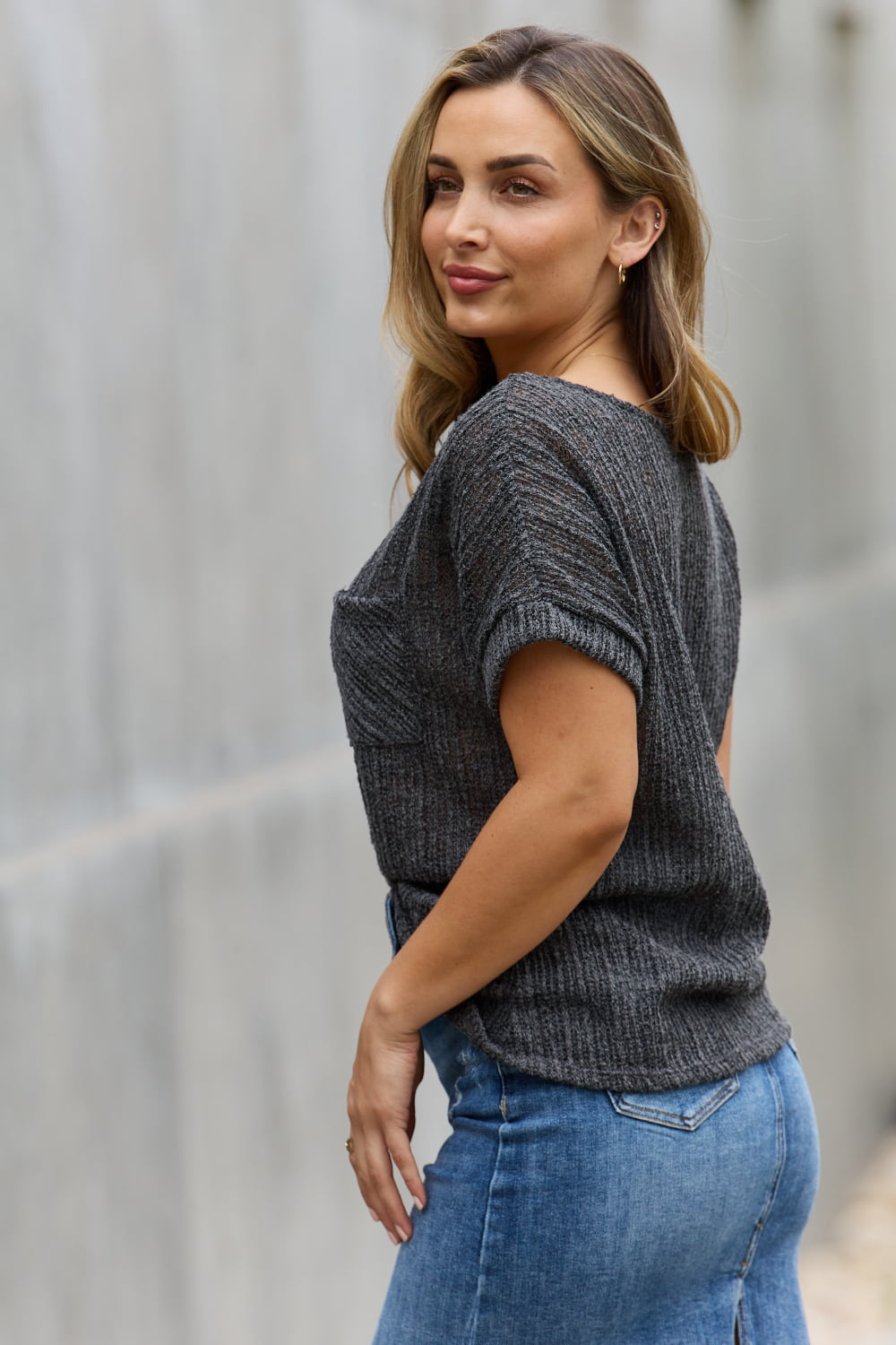 Elevated Casuals Relaxed Knit Top