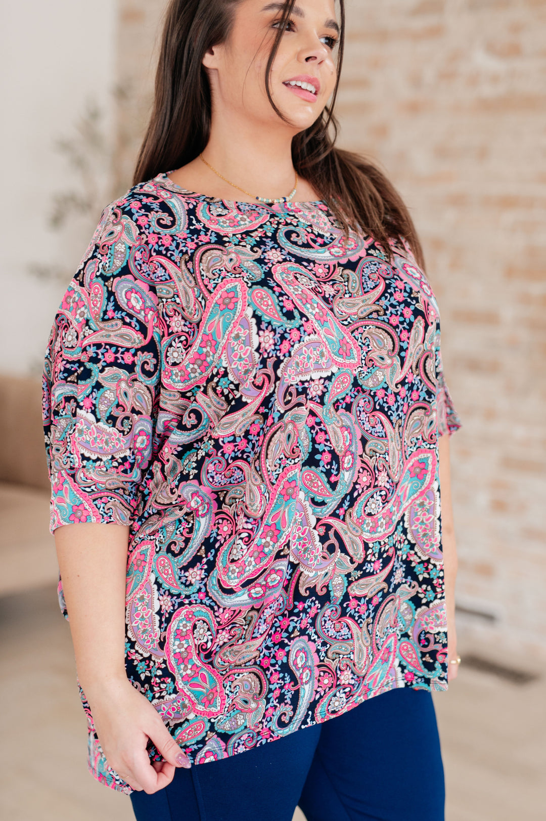 Paisley Elegance Top