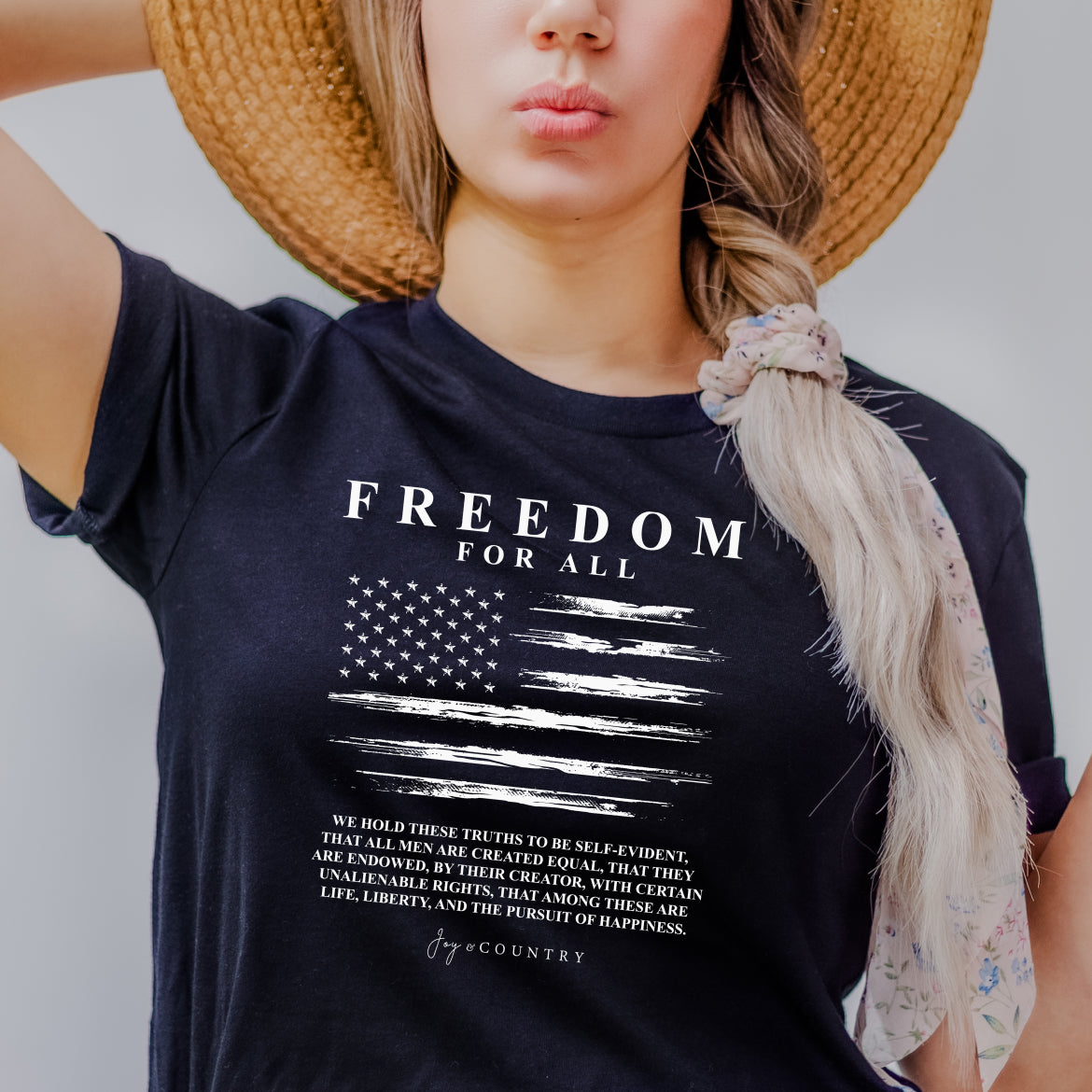 Freedom for All - Unisex Crew-Neck Tee – Joy & Country