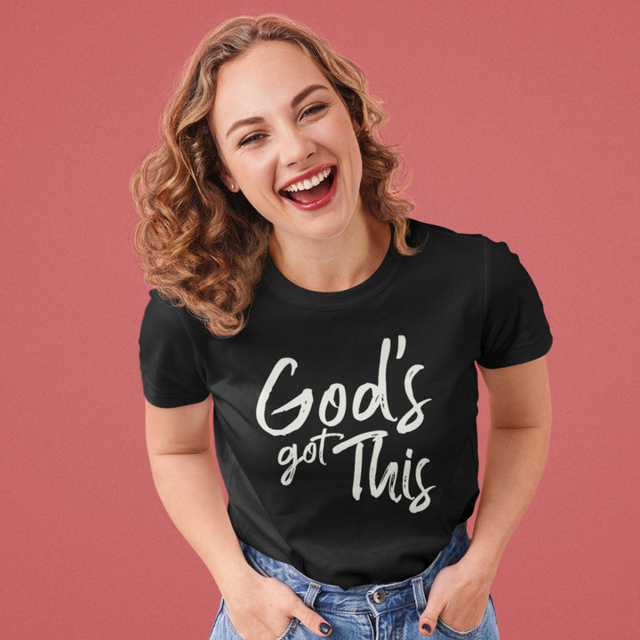 FINAL SALE - SINGLE - God's Got This - Unisex Crew-Neck Tee - Joy & Country