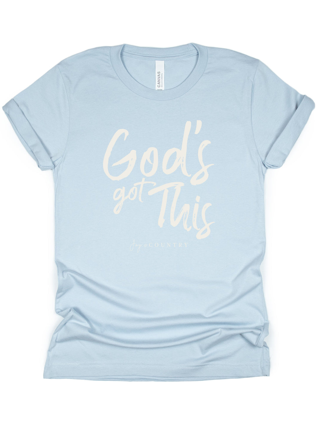 FINAL SALE - SINGLE - God's Got This - Unisex Crew-Neck Tee - Joy & Country