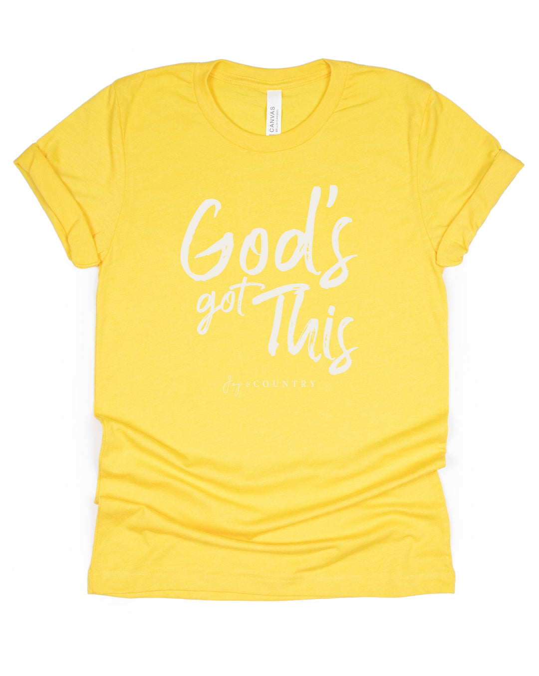 FINAL SALE - SINGLE - God's Got This - Unisex Crew-Neck Tee - Joy & Country