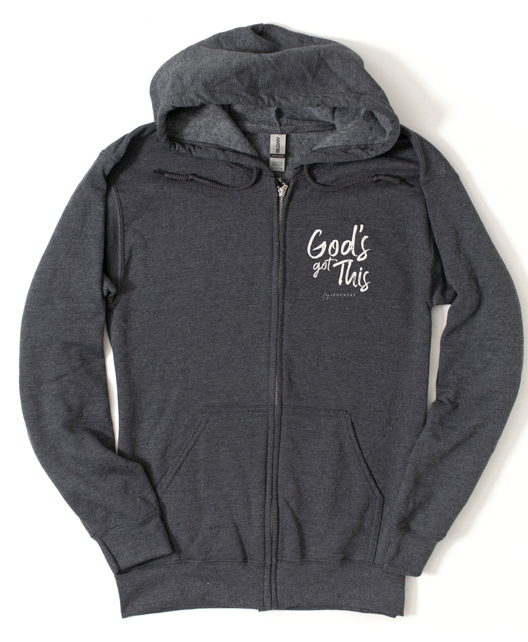 FINAL SALE - God's Got This - Unisex Zip-Up Hoodie Sweatshirt - Joy & Country