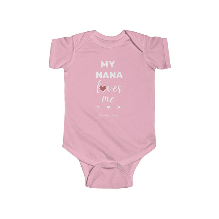 My Nana Loves Me - Infant - Fine Jersey Bodysuit - Joy & Country