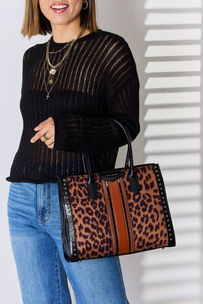 Bold And Exotic Leopard Handbag